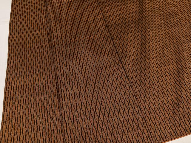 平和屋着物●本場大島紬 割込み絣 立涌文 正絹 逸品 AABJ7177ph