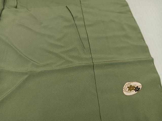 平和屋着物●訪問着 作家物 楽器花文 金彩 高砂ちりめん 仮絵羽 正絹 逸品 未使用 AABJ7231ph