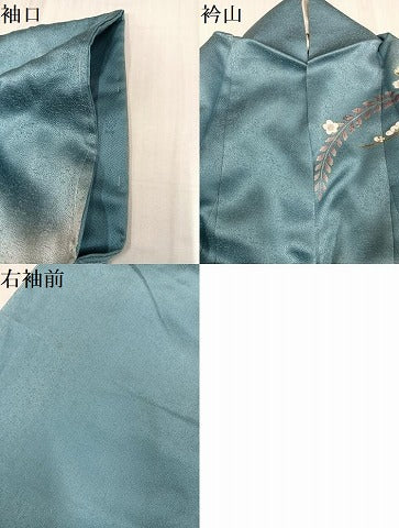 平和屋着物●訪問着 辻が花 暈し染め 金銀彩 正絹 逸品 AABJ7237ph