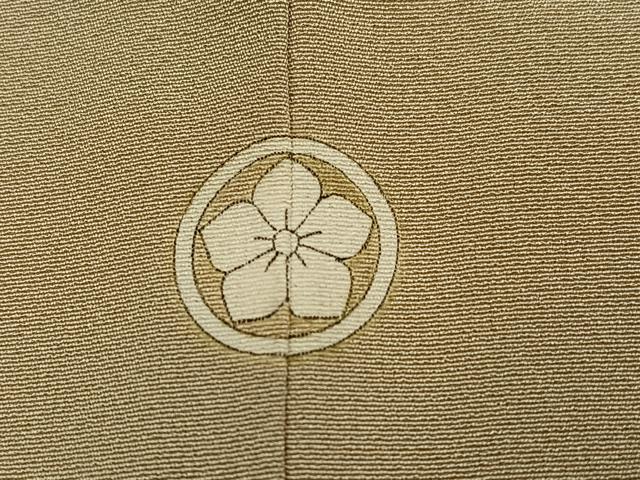 平和屋着物●豪華色留袖 駒刺繍 地紙草花文 暈し染め 金彩 正絹 逸品 AABJ7244ph