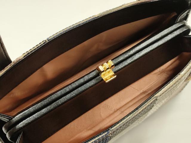 平和屋着物●和装小物 和装バッグ 金鷲本舗 東京謹製 キンワシ印 ハンドバッグ 逸品 AABJ7327ay