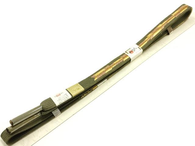 平和屋着物▼和装小物 上質な帯締め 高麗組 三分金糸 逸品 未使用 AABJ7391ay