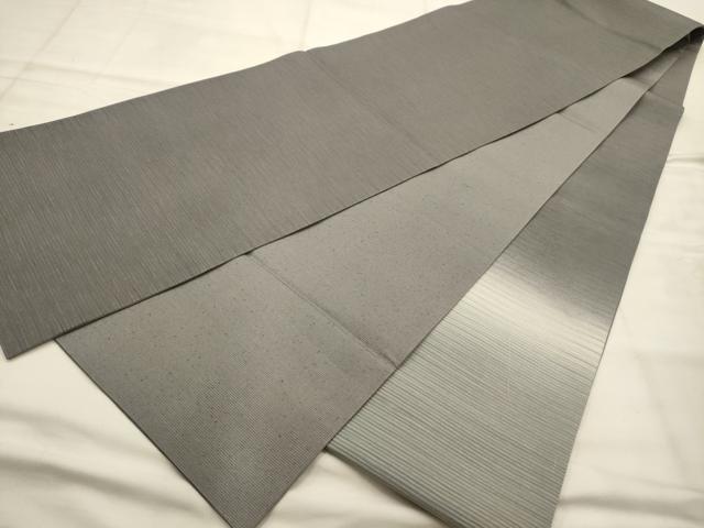 平和屋着物●太鼓柄袋帯 本塩沢 やまだ織 霞文 証紙付き 正絹 逸品 AABJ7555sx