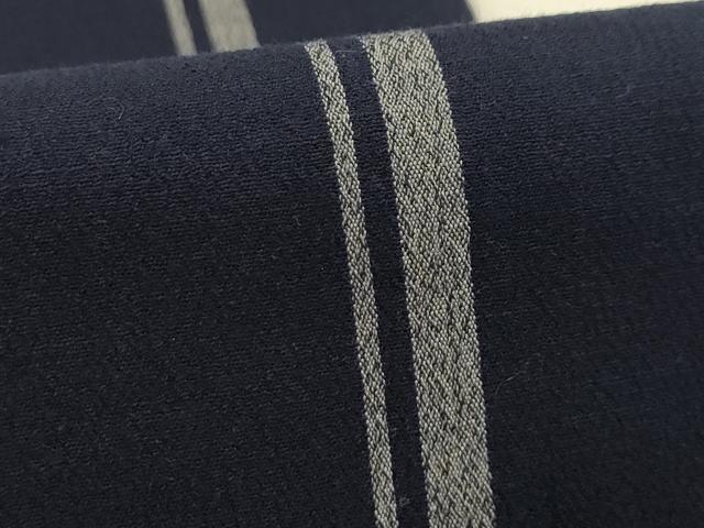 平和屋着物●男性 笠仙 角帯 間道 綿 逸品 AABJ7562sx
