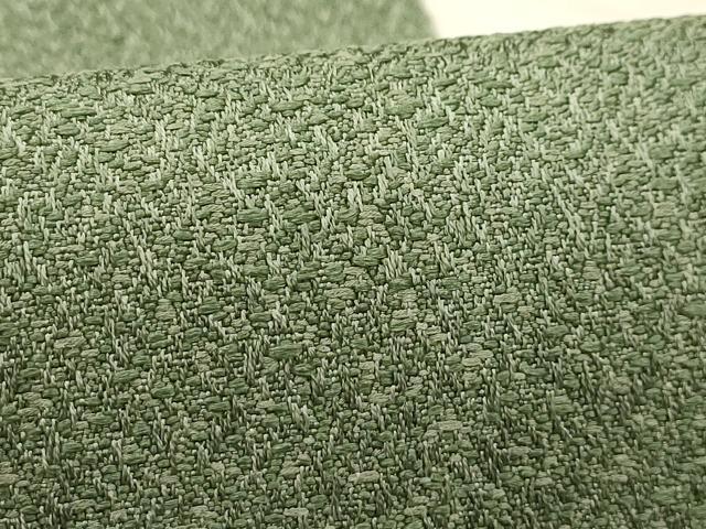 平和屋着物●男性 本場筑前博多織 両面 角帯 斜縞 正絹 逸品 AABJ7569sx