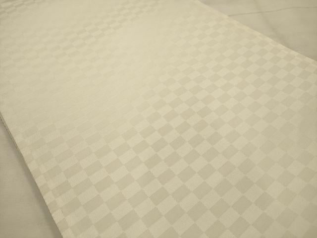 平和屋着物●両面 全通柄袋帯 幾何学文様 正絹 逸品 AABJ7633sx