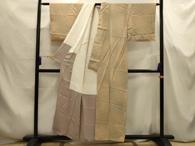 平和屋着物■上質な小紋 青海波 暈し染め 正絹 逸品 AABJ7680sx