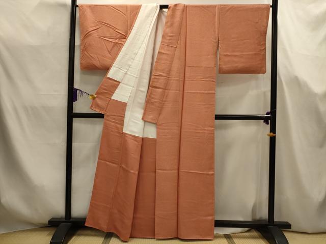 平和屋着物■上質な小紋 霞文 暈し染め 正絹 逸品 AABJ7687sx