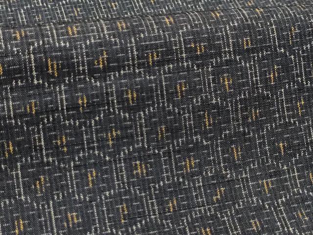 平和屋着物■上質な紬 亀甲文 正絹 逸品 AABJ7701sx