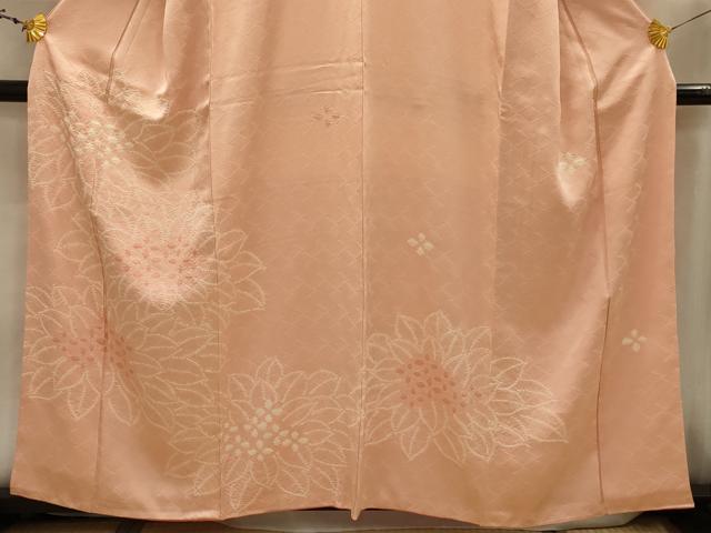 平和屋着物■訪問着 絞り 舞花文 正絹 逸品 AABJ7708sx