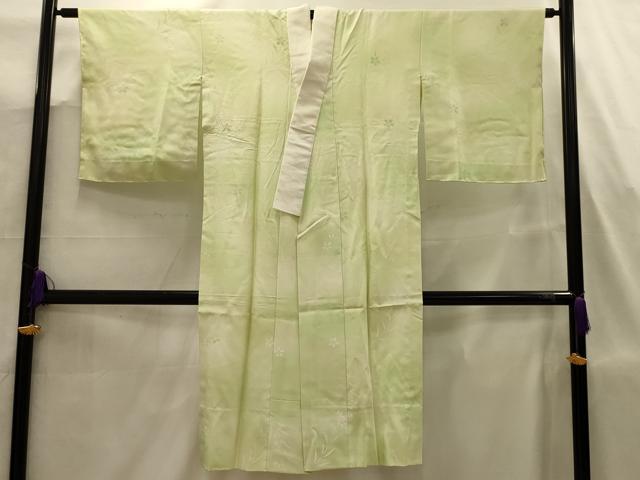平和屋着物○長襦袢 無双仕立て 雪輪文 正絹 逸品 AABD8599fy 無双