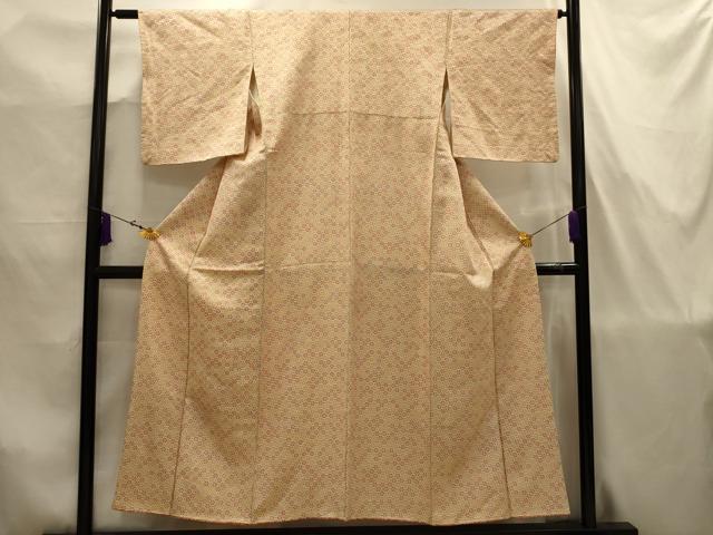 平和屋着物■上質な小紋 梅づくし 正絹 逸品 AABJ7749sx
