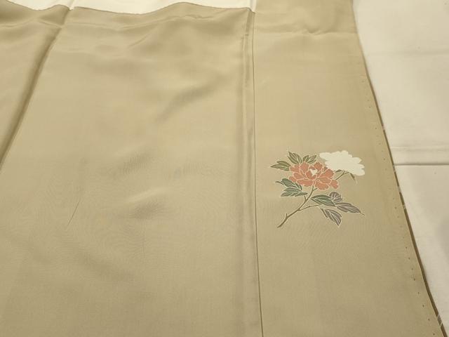 平和屋着物■訪問着 友禅 枝花文 暈し染め 金彩 正絹 逸品 AABJ7752sx