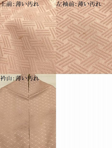 平和屋着物■訪問着 手描き 絞り 草花文 暈し染め 正絹 逸品 AABJ7822sx