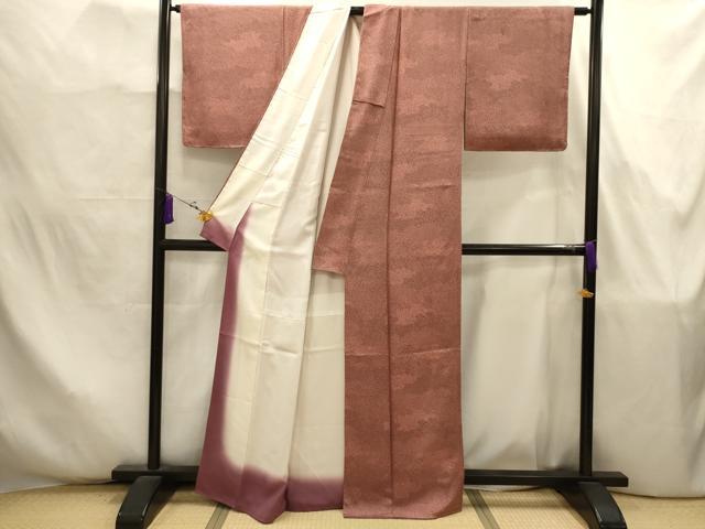 平和屋着物■江戸小紋 寄せ小紋柄 正絹 逸品 AABJ7861sx