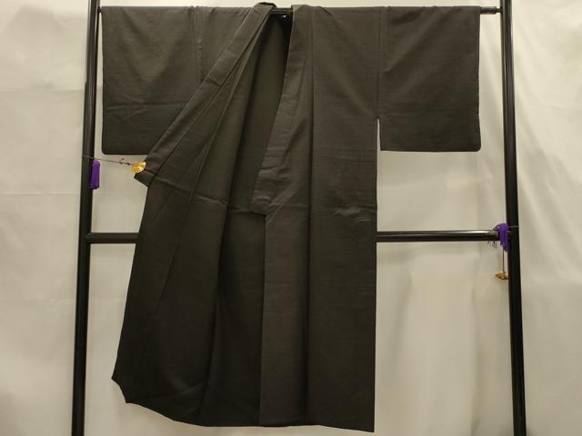 平和屋着物■男性 紬 絣文様 正絹 逸品 AABJ7863sx