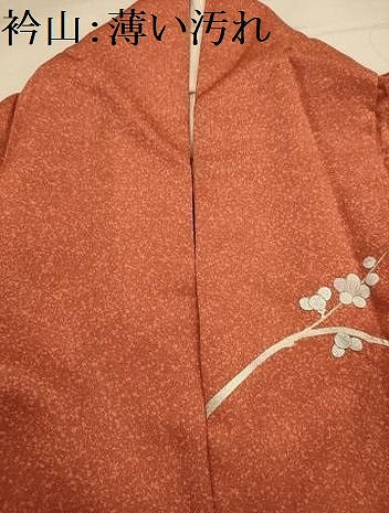 平和屋着物■訪問着 螺鈿 渡り橋飛鶴花文 暈し染め 金銀彩 正絹 逸品 AABJ7869sx