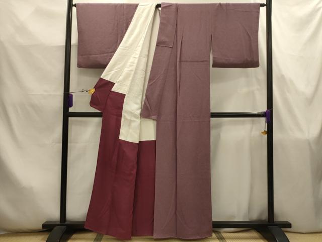 平和屋着物■江戸小紋 作家物 鮫小紋柄 正絹 逸品 AABJ7882sx