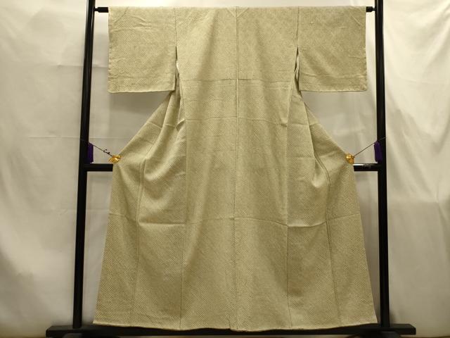 平和屋着物■大変加工の良い総絞り小紋 正絹 逸品 AABJ7889sx