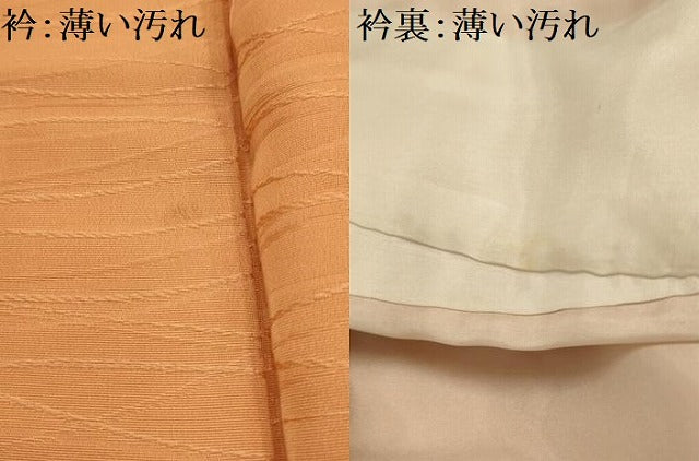 平和屋着物■上質な小紋 芝文 暈し染め 正絹 逸品 AABJ7915sx