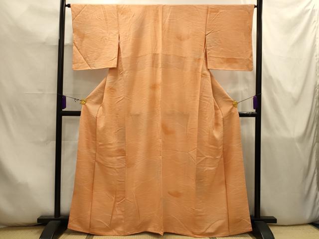 平和屋着物■上質な小紋 芝文 暈し染め 正絹 逸品 AABJ7915sx