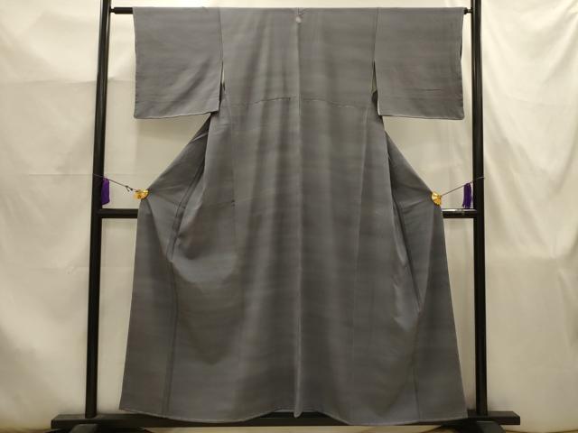 平和屋着物■虹色創家 本郷大田子 小紋 霞文 暈し染め 正絹 逸品 AABJ7934sx