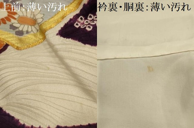 平和屋着物■豪華振袖 駒刺繍 吉祥花文 金彩 正絹 逸品 AABJ7935sx