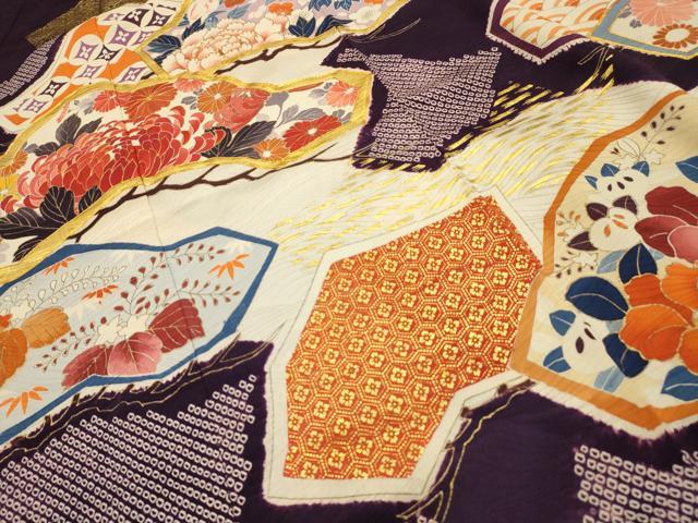 平和屋着物■豪華振袖 駒刺繍 吉祥花文 金彩 正絹 逸品 AABJ7935sx