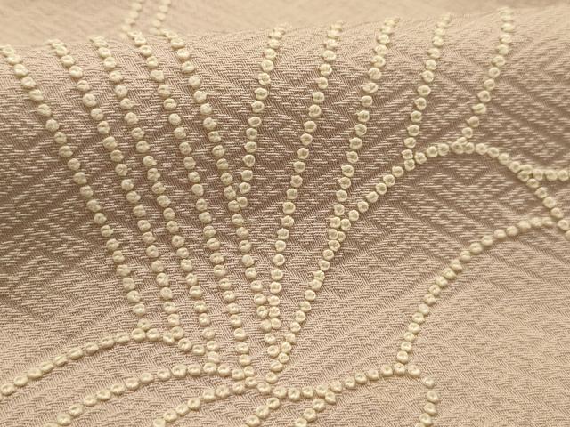 平和屋着物■訪問着 中国三大刺繍 相良刺繍 草花文 金糸 金彩 正絹 逸品 AABJ7993sx