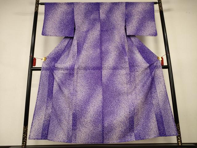 平和屋着物*夏物 小紋 絽 霞文 洗える着物 AABJ8011jd