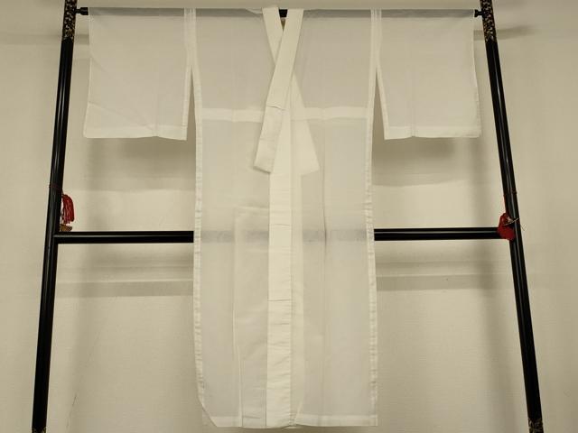 平和屋着物*夏物 長襦袢 絽 白色 洗える着物 AABJ8019jd