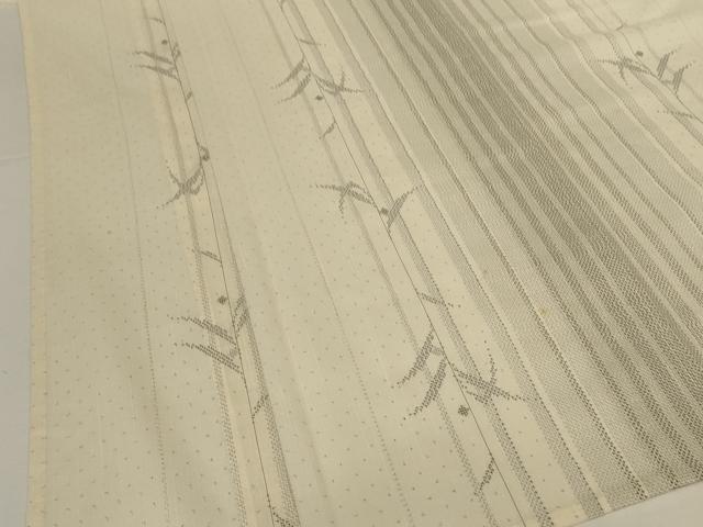 平和屋着物*夏物 紗紬 枝葉間道 正絹 逸品 AABJ8083jd