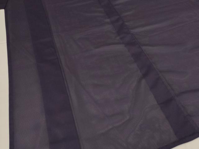 平和屋着物*夏物 洗える最高級着物 <英>はなぶさ謹製 色無地 絽 黒紅色 洗える着物 AABJ8091jd