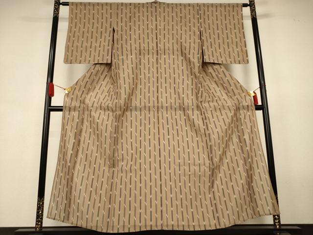 平和屋着物*夏物 本場琉球絣 夏琉球 間道 正絹 逸品 AABJ8110jd