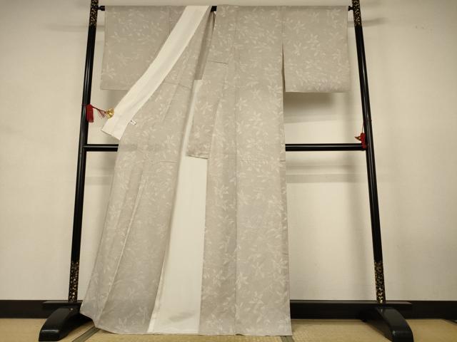 平和屋着物*夏物 小紋 紗 南天文 響庵 反端付き 正絹 逸品 AABJ8111jd