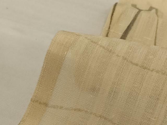 平和屋着物*夏物 訪問着 紗紬 横段文 正絹 逸品 AABJ8121jd