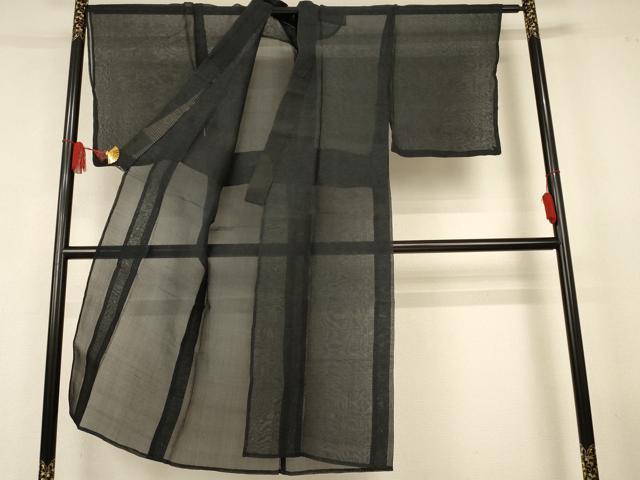 平和屋着物*夏物 男性 紗紬 霞文 正絹 逸品 AABJ8131jd