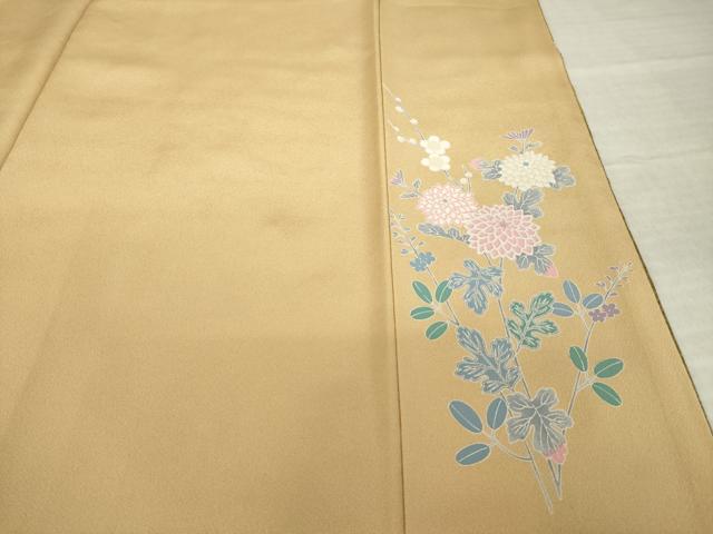 平和屋着物●訪問着 草花文 暈し染め 金彩 正絹 逸品 AABJ8204ck