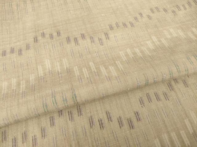 平和屋着物●上質な紬 幾何学文様 やまと誂製 正絹 逸品 AABJ8210ck