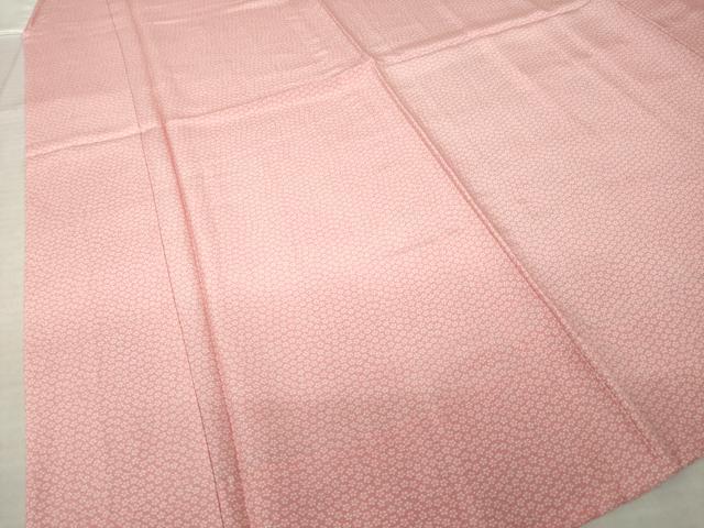 平和屋着物●長襦袢 無双仕立て 桜 半衿刺繍 正絹 逸品 AABJ8219ck