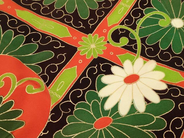 平和屋本店●色打掛 和装 婚礼 結婚式 花嫁 神社挙式 駒刺繍 鶴に花唐草 金彩 逸品 AABJ8260ou