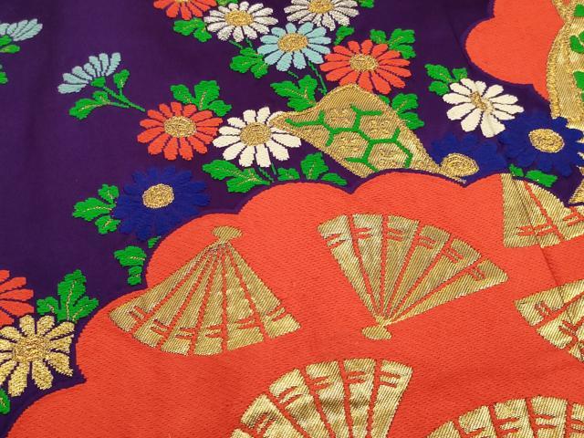 平和屋本店●色打掛 和装 婚礼 結婚式 花嫁 神社挙式 唐織 御所車花文 逸品 AABJ8275ou