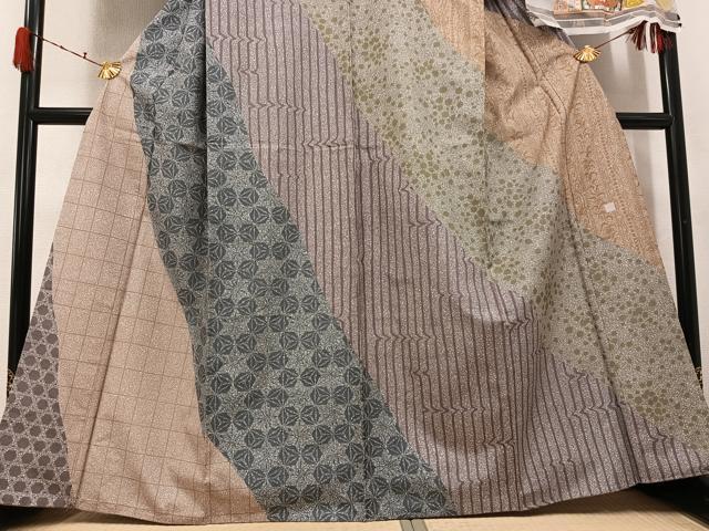 平和屋着物●訪問着 本場大島紬 染大島 作家物 吉祥文 株式会社大山謹製 証紙付き 正絹 逸品 AABJ8473ph