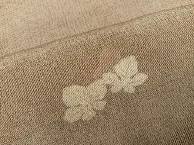 平和屋着物●上質な小紋 瓢箪 正絹 逸品 AABJ8478ph