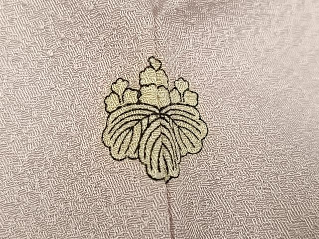 平和屋着物●色無地 薄桜色 洗える着物 未使用 AABJ8500ph