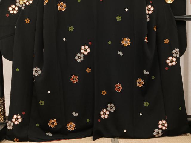 平和屋着物●豪華振袖 梅 金彩 鬼しぼ縮緬 正絹 逸品 AABJ8527ph