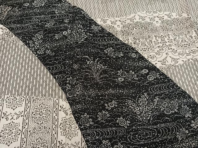 平和屋着物●伝統工芸士 水谷滉 訪問着 鳥獣草花文 正絹 逸品 AABJ8552ph