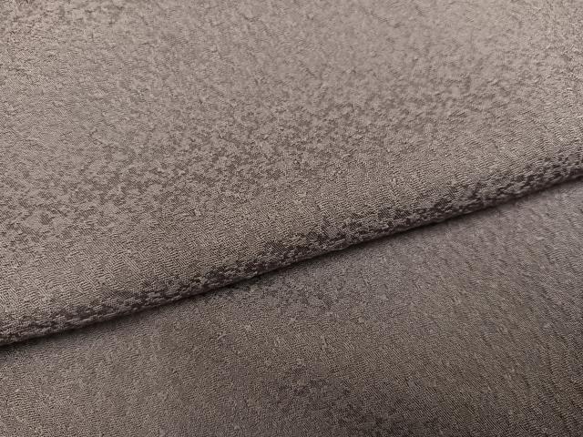 平和屋着物●上質な色無地 紋意匠 鳩羽鼠色 正絹 逸品 AABJ8554ph