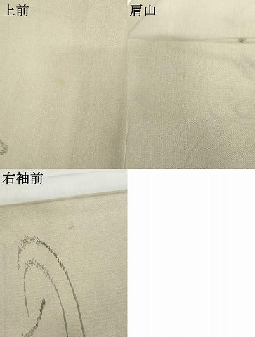 平和屋着物*夏物 紗紬 流水に蜻蛉 正絹 逸品 AABJ8576cs