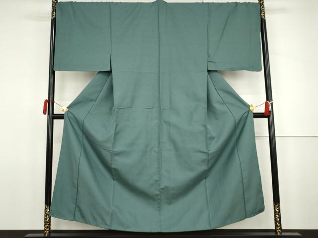 平和屋着物●男性 お召 杢目文 高島屋扱い 正絹 逸品 AABJ8611cs
